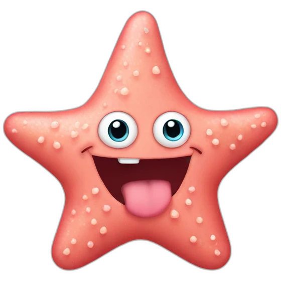 Patrick star emoji