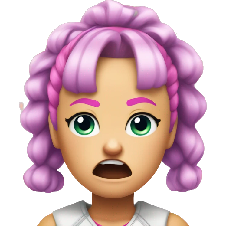Jojo Siwa angry emoji