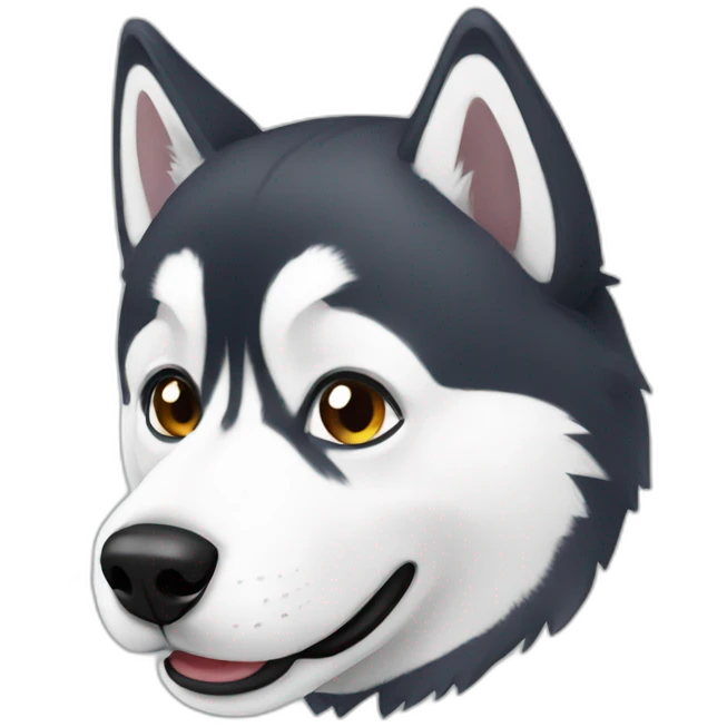 Husky emoji