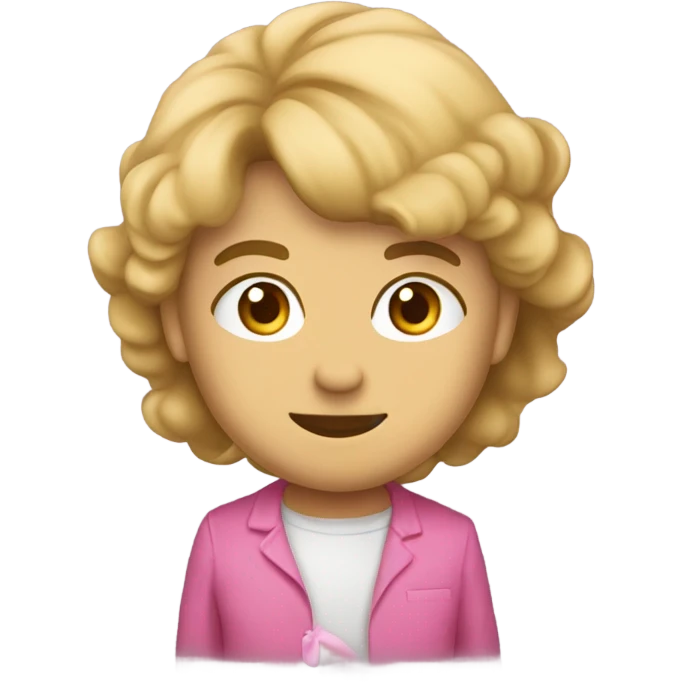 Такса в розовом костюме  emoji