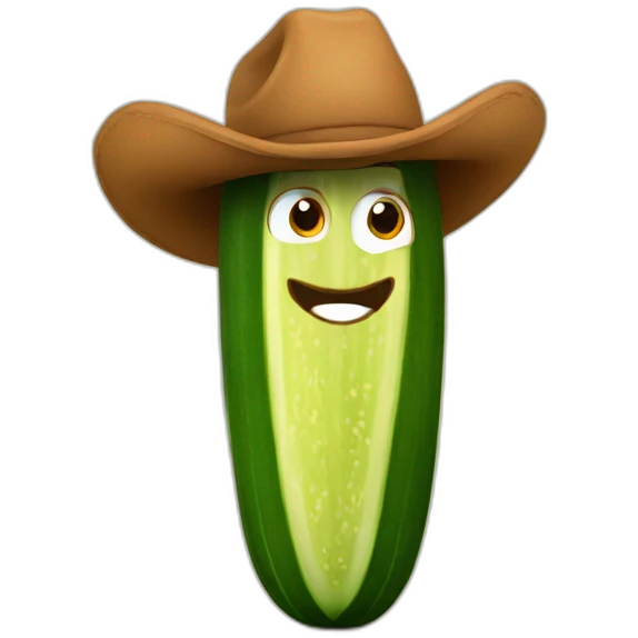 cowboy zucchini emoji
