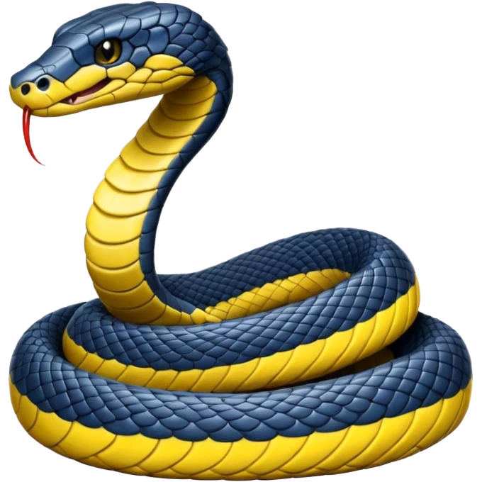 water cobra snake emoji