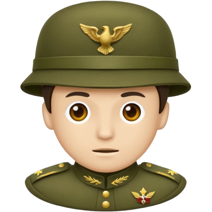 soldier hat emoji