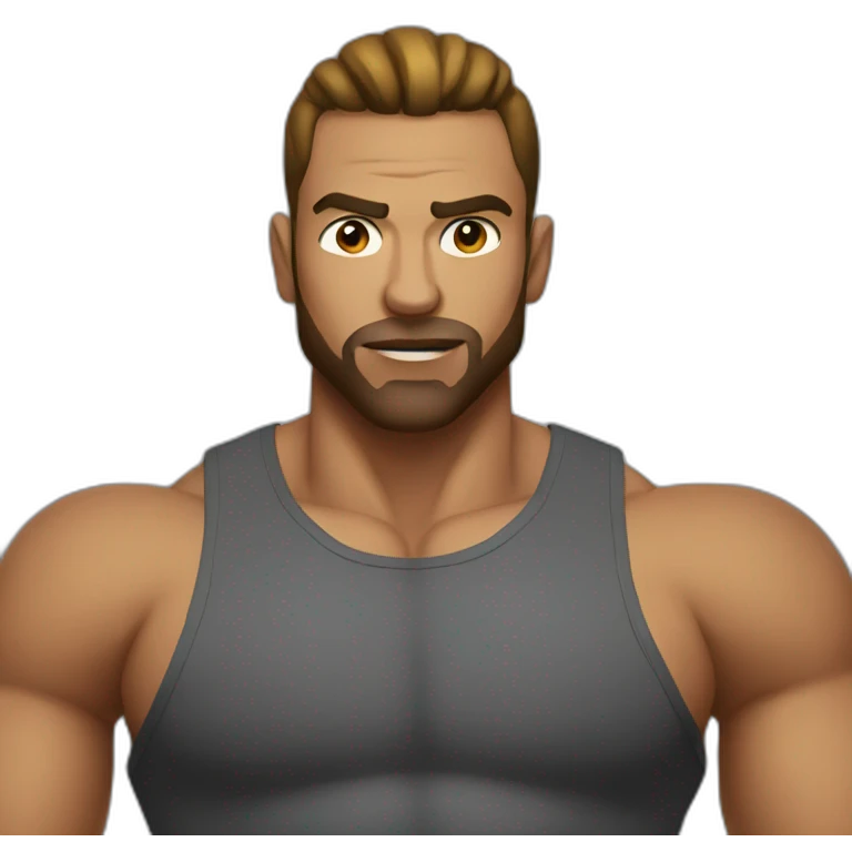 Gym bro emoji