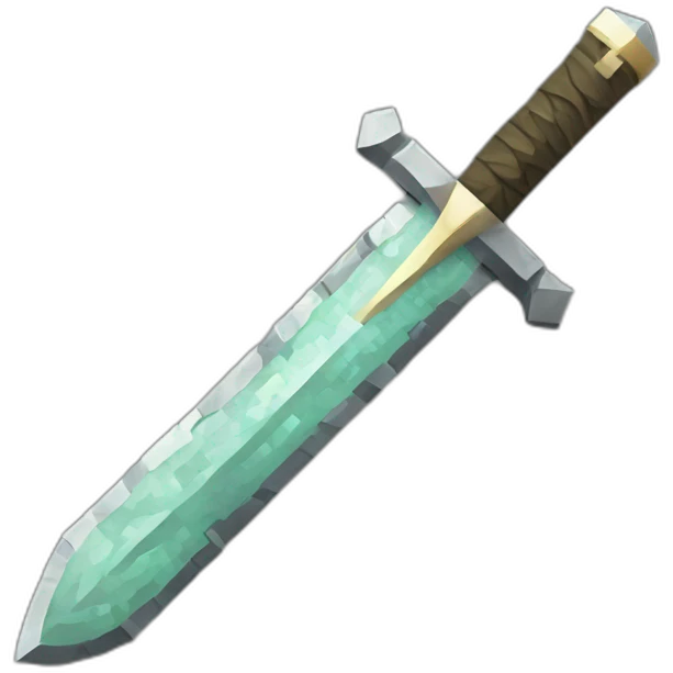 stone sword Minecraft emoji
