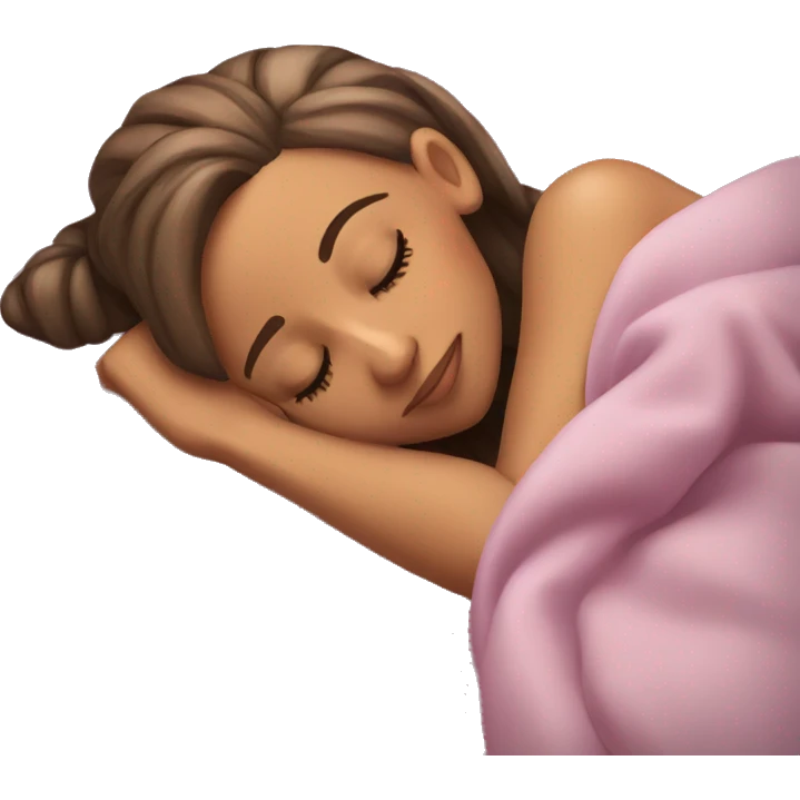 ariana grande sleeping emoji