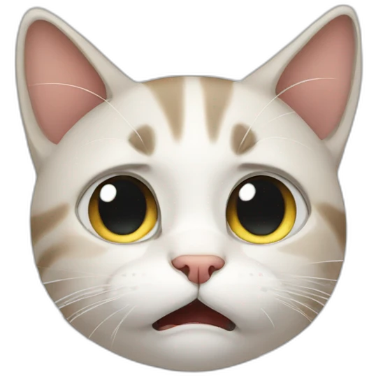 cat crying emoji
