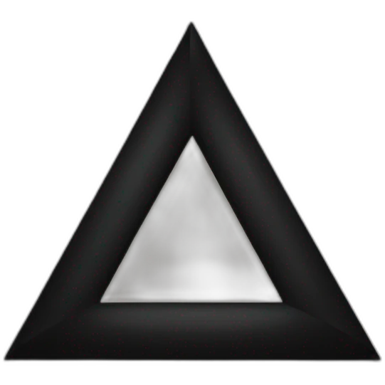 black triangle emoji