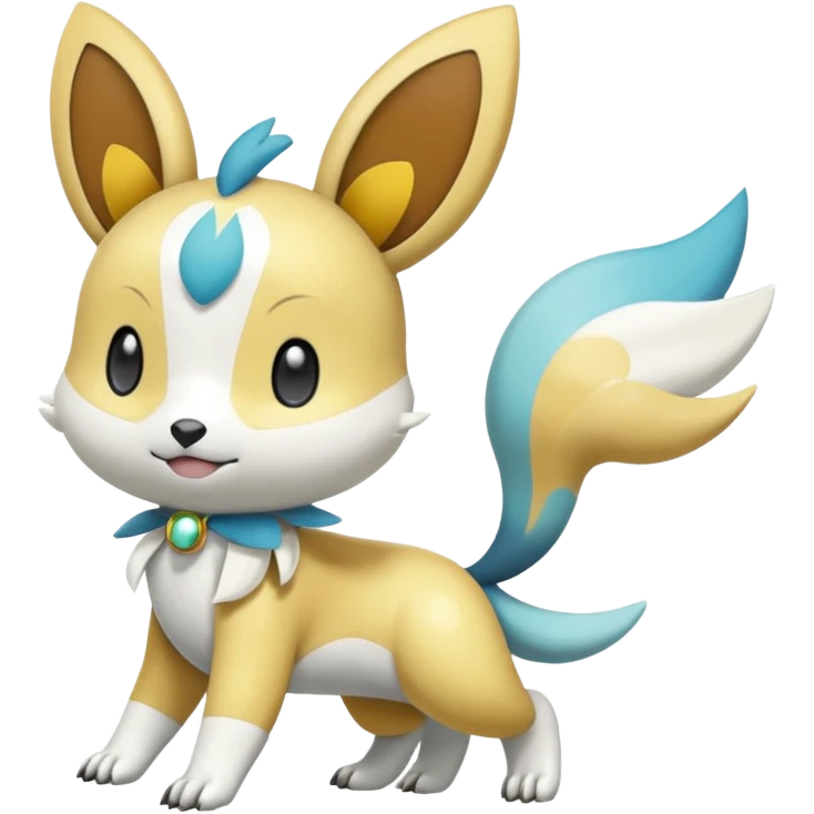 Emolga-Pachirisu-Oshawott-Buizel-Meloetta-Pokémon-Fakémon-fusion, full body emoji