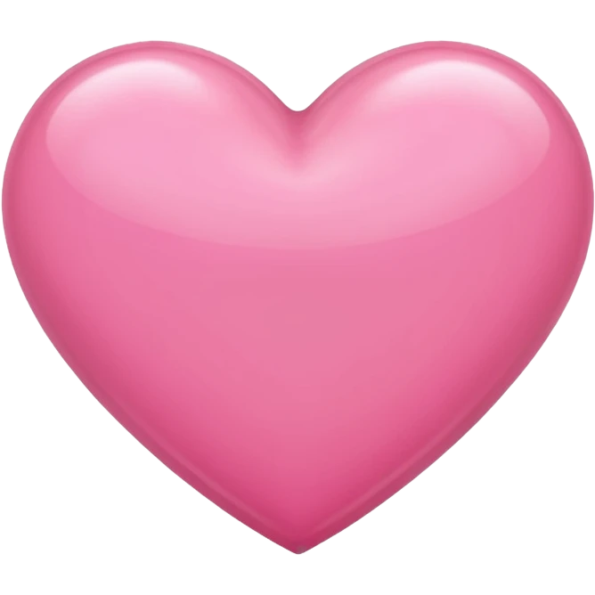 Pink heart emoji