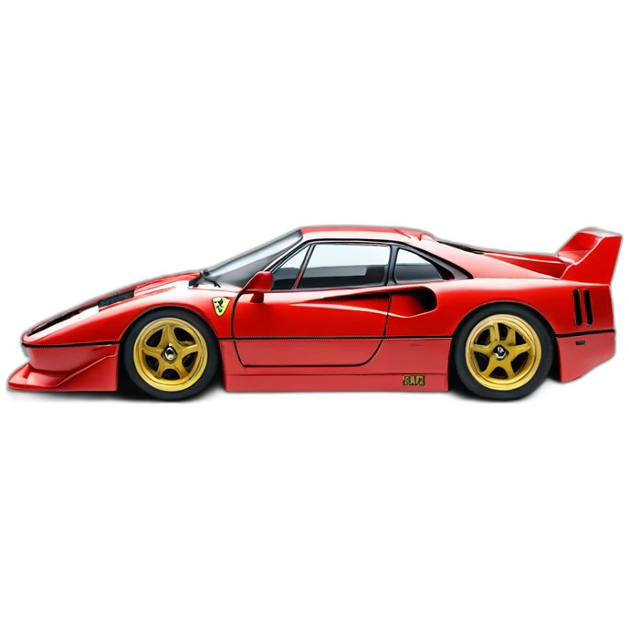 Ferrari f40 liberty walk emoji