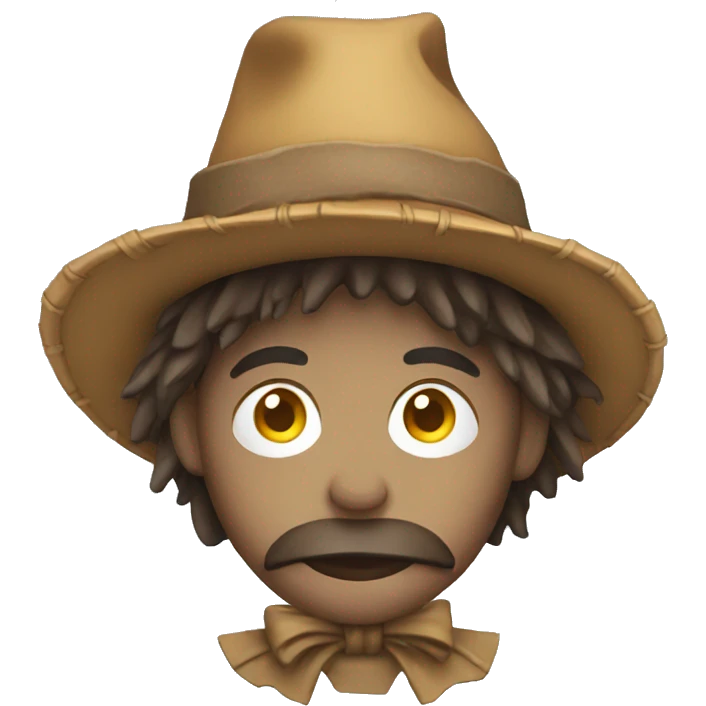 Scarecrow emoji