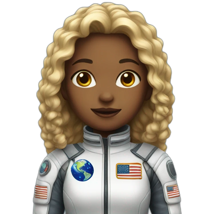 Girl from space emoji