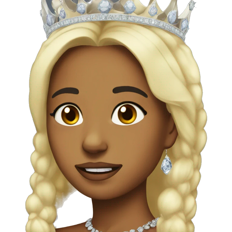 Queen never cry emoji