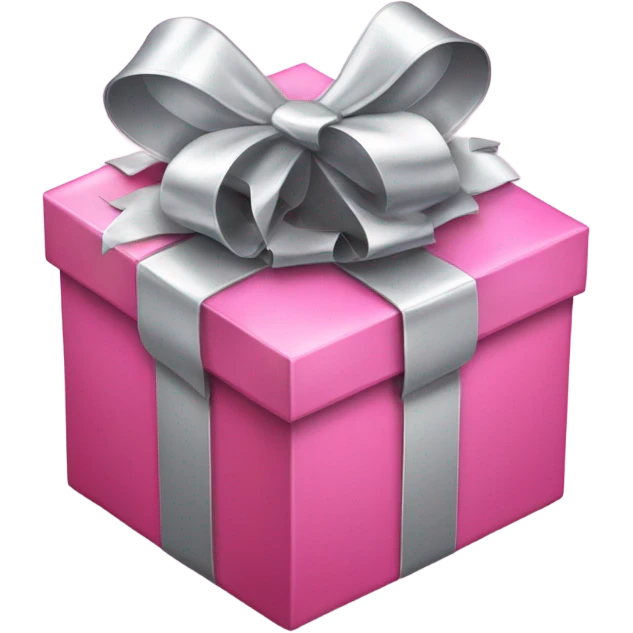 pink gift emoji