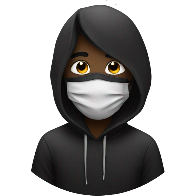 emo person with a covid mask emoji