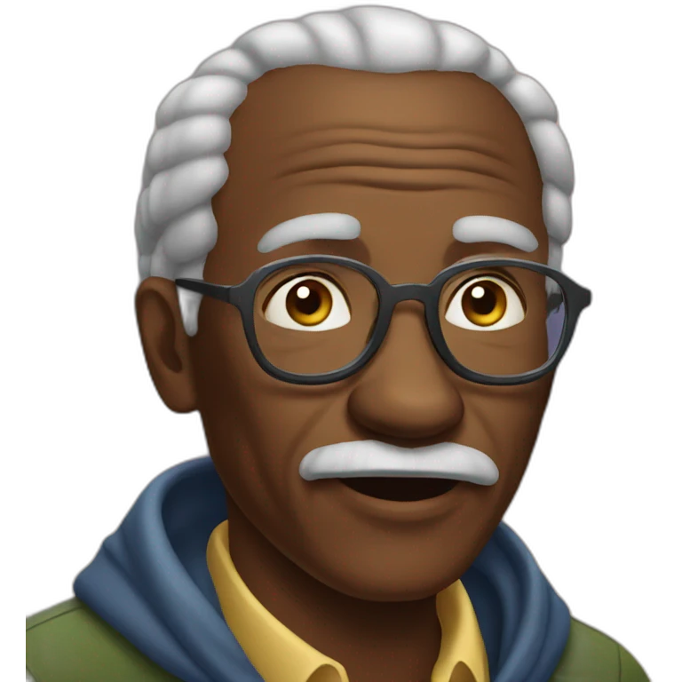 african grandpa emoji
