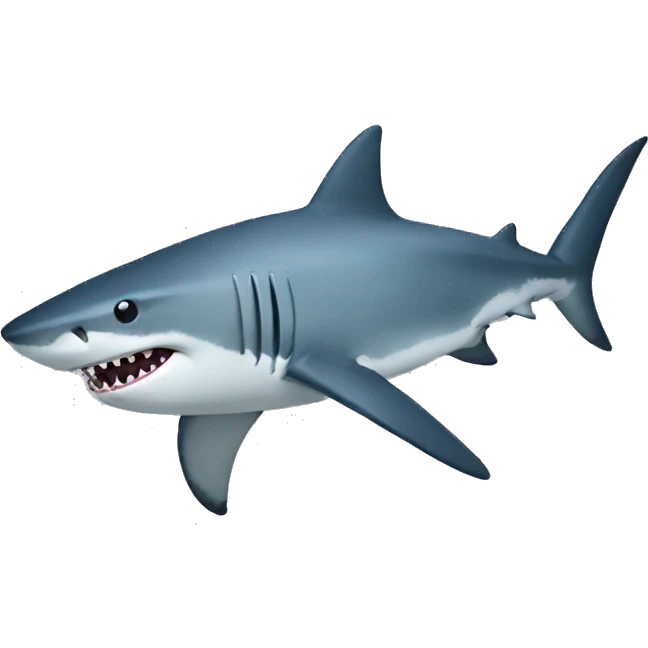 shark with h emoji