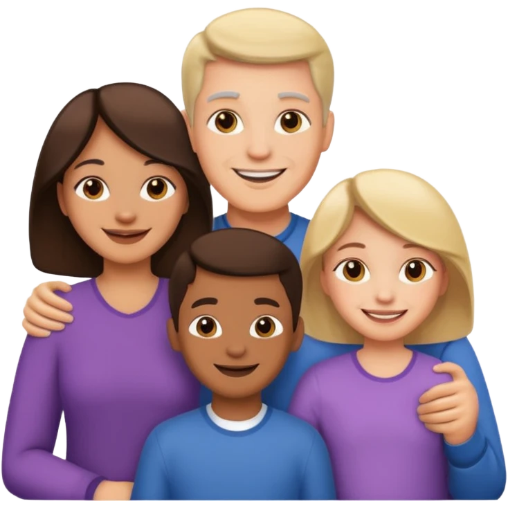 Family black emoji