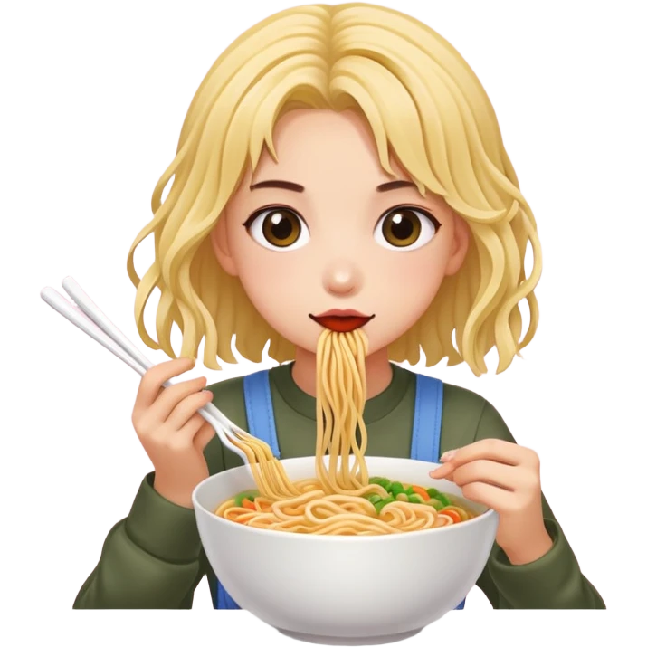 Noodles e-girl  emoji