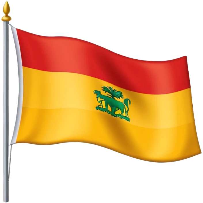 Karnataka flag without pole only the flag emoji
