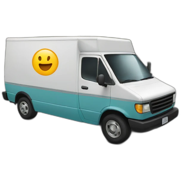 Amazon delivery van emoji