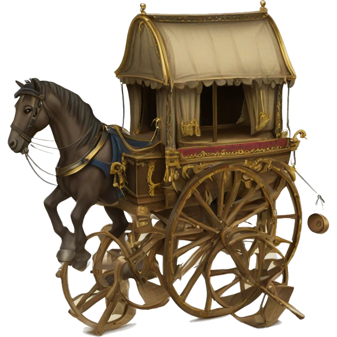 19th century travelling calliope emoji