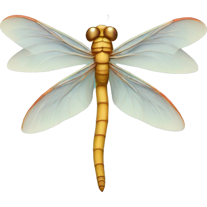 dragonfly with a dragon tail and elephant ears  emoji
