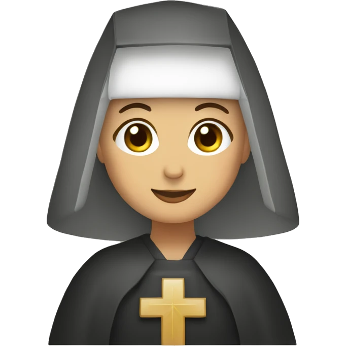 Monja Santa Cándida hijas de Jesús jesuitinas emoji