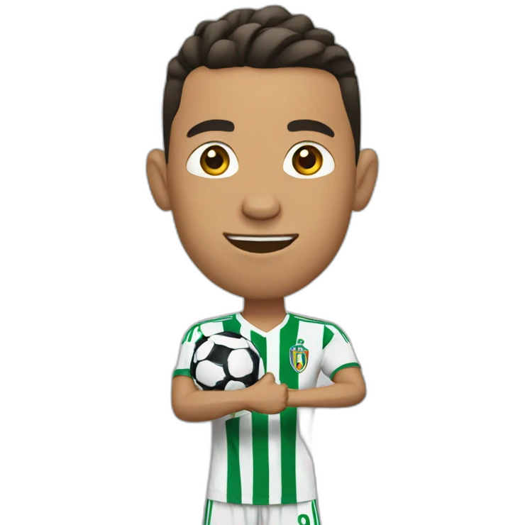 Ronaldo celebrating emoji