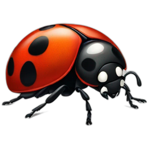 Lady bug emoji