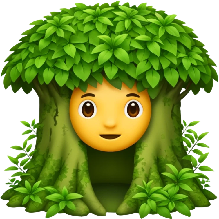 Bush Hideout emoji