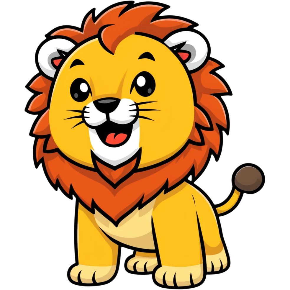 roaring lion emoji