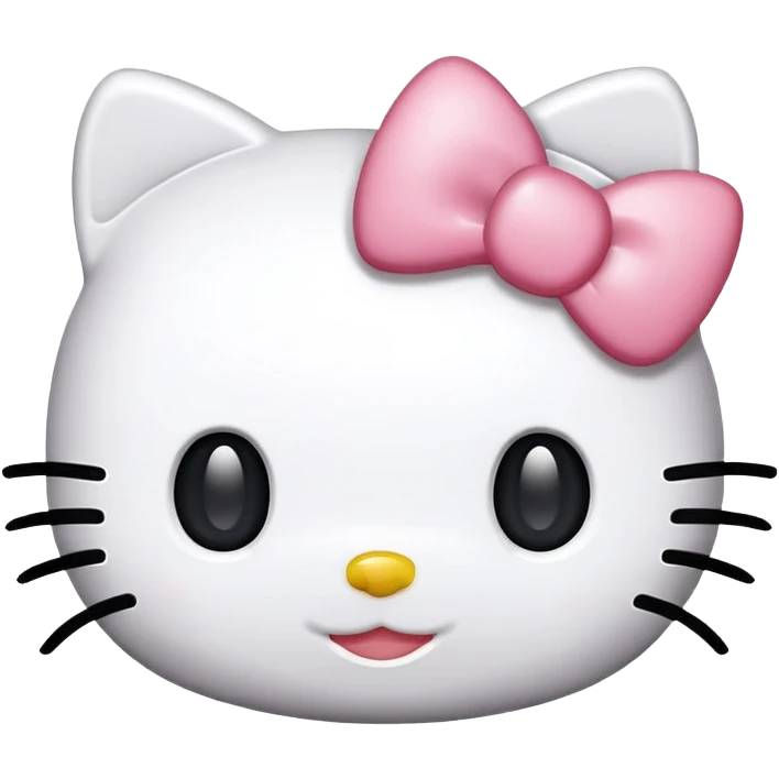 Hello kitty good emoji