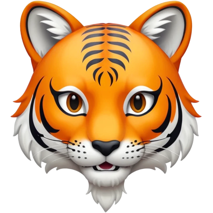 renard et tigre blanc emoji