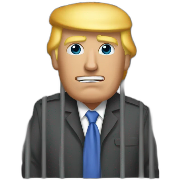 Trump jail unifirm emoji