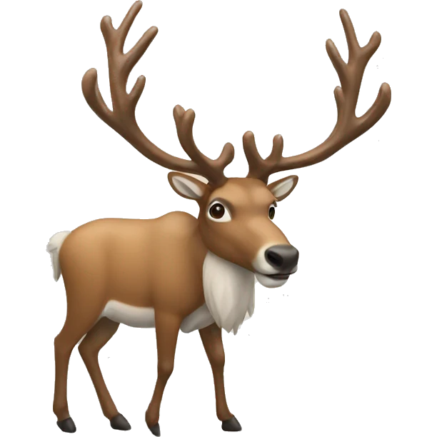 caribou  emoji
