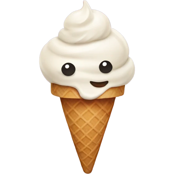 Ice cream  emoji