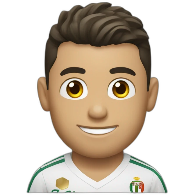 CRISTIANO RONALDO FOOTBALLER emoji
