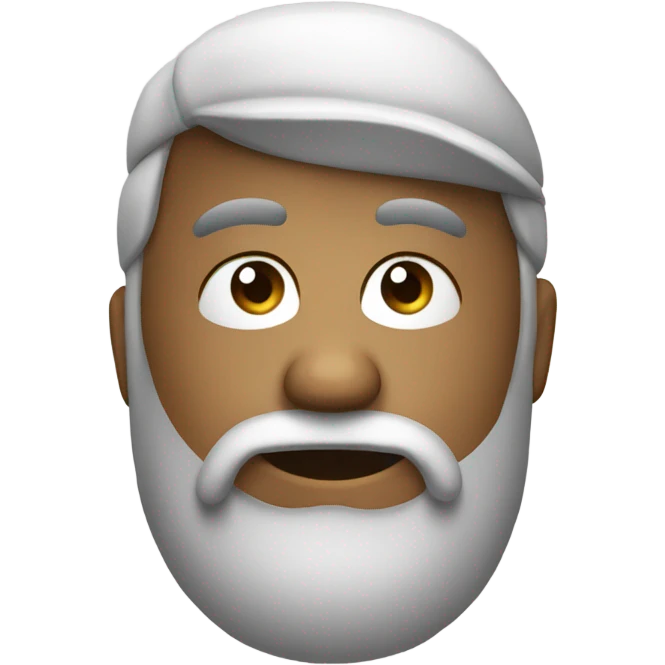 En apa med keps emoji