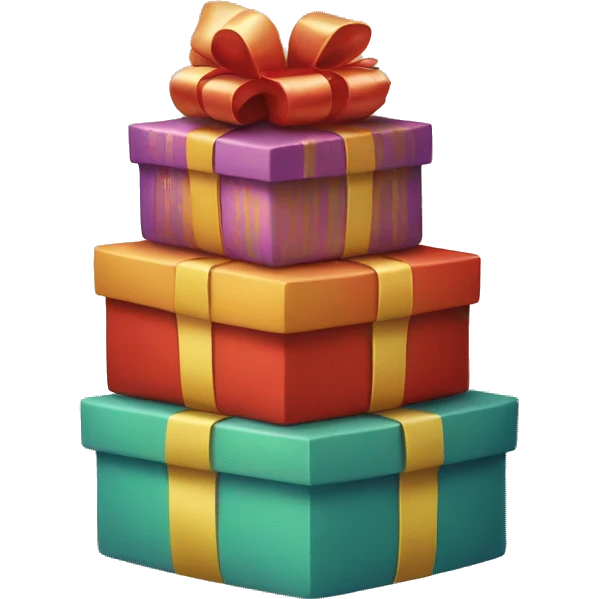 Stack of presents  emoji