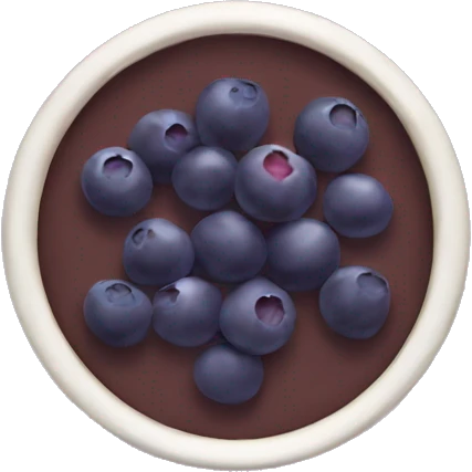 acai bowl  emoji