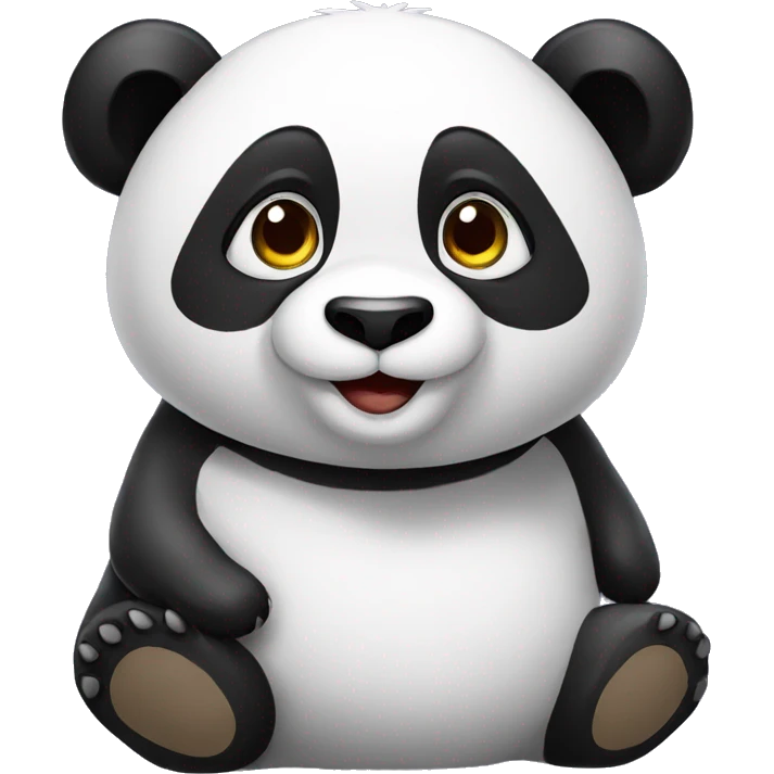 panda inteligente emoji