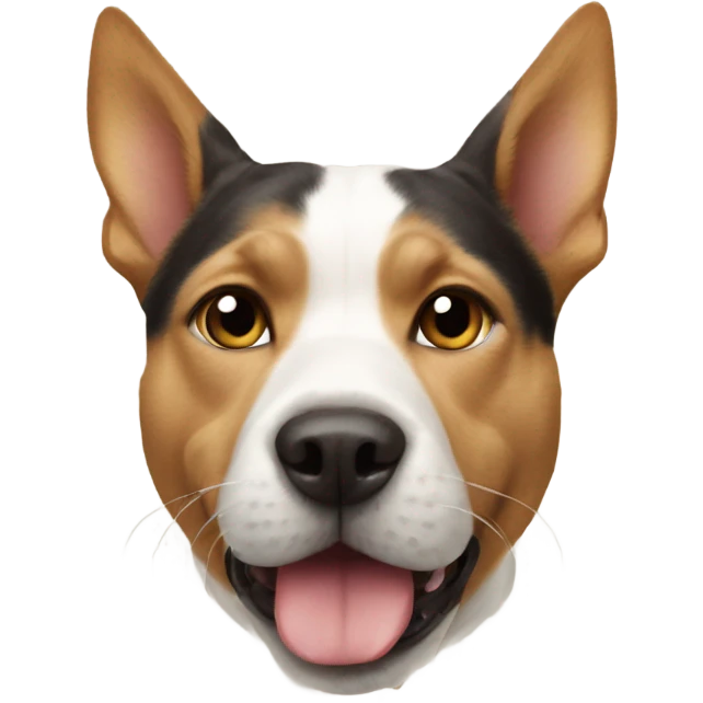 Cat and dog mixed emoji