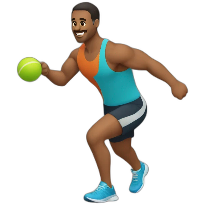 Haciendo ejercicio  emoji