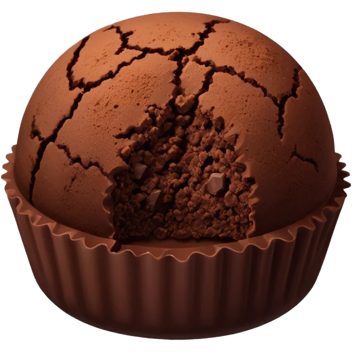chocolate truffles emoji