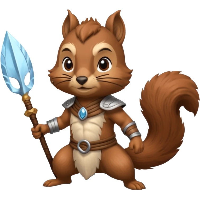 water bending squirrel warrior emoji
