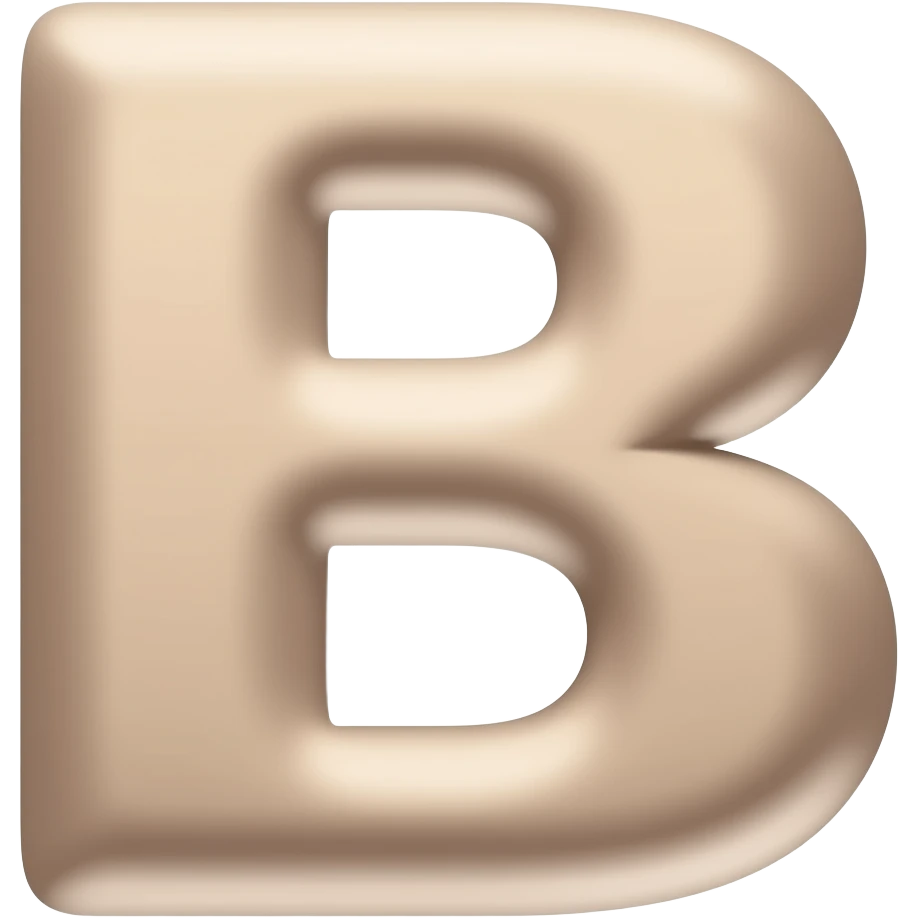 B emoji
