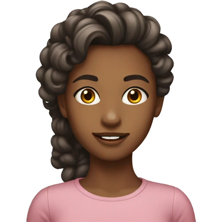 Beautiful girl emoji