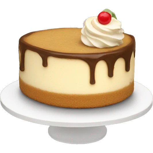 Cookie Butter Cheesecake emoji